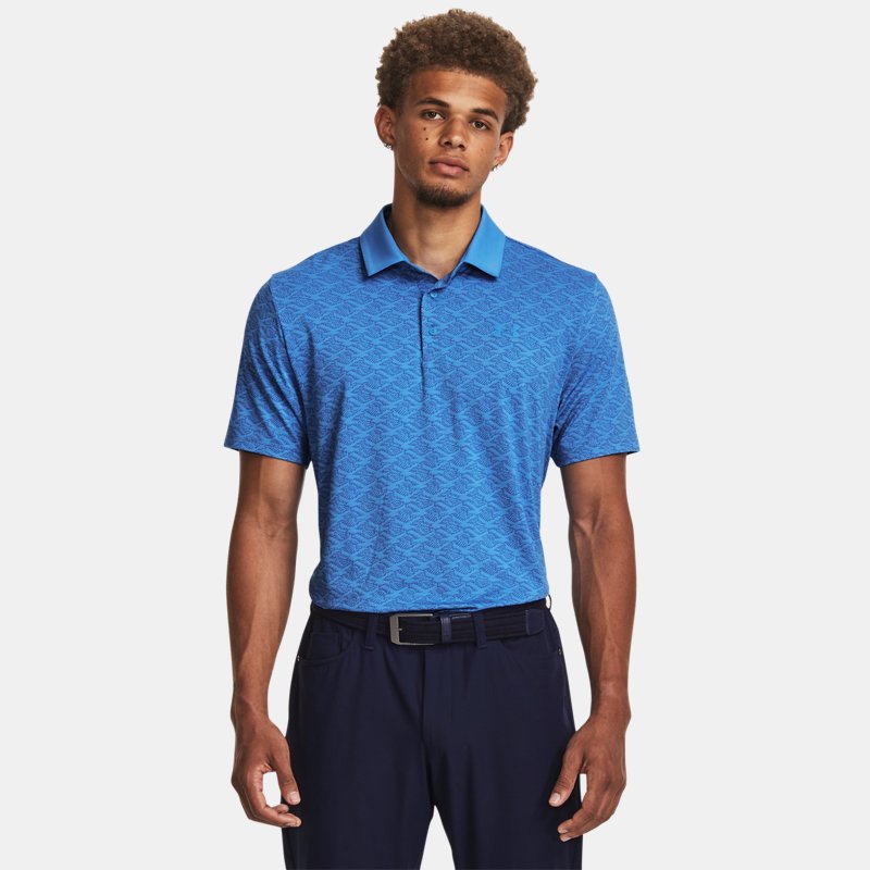 Men's  Under Armour  Playoff Birdie Jacq Under Armour rd Polo Water / Team Royal / Team Royal XL